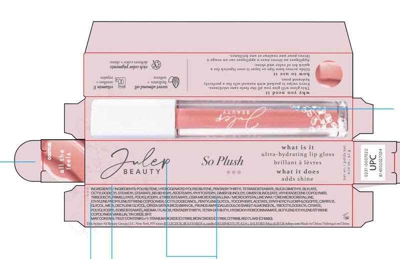 Julep So Plush Hydrating Lip Gloss - High-Shine, Non-Sticky Formula with Vitamin E | Moisturizing & Cruelty-Free