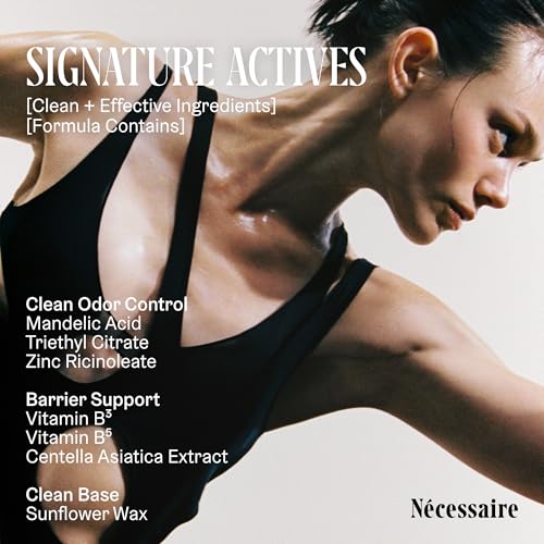 N?cessaire The Deodorant Olibanum | Natural Aluminum Free Deodorant For Women & Men. Extra Strength Treatment with Mandelic Acid. Free of Baking Soda, Ozokerite & Parabens (75 g/2.5 oz)