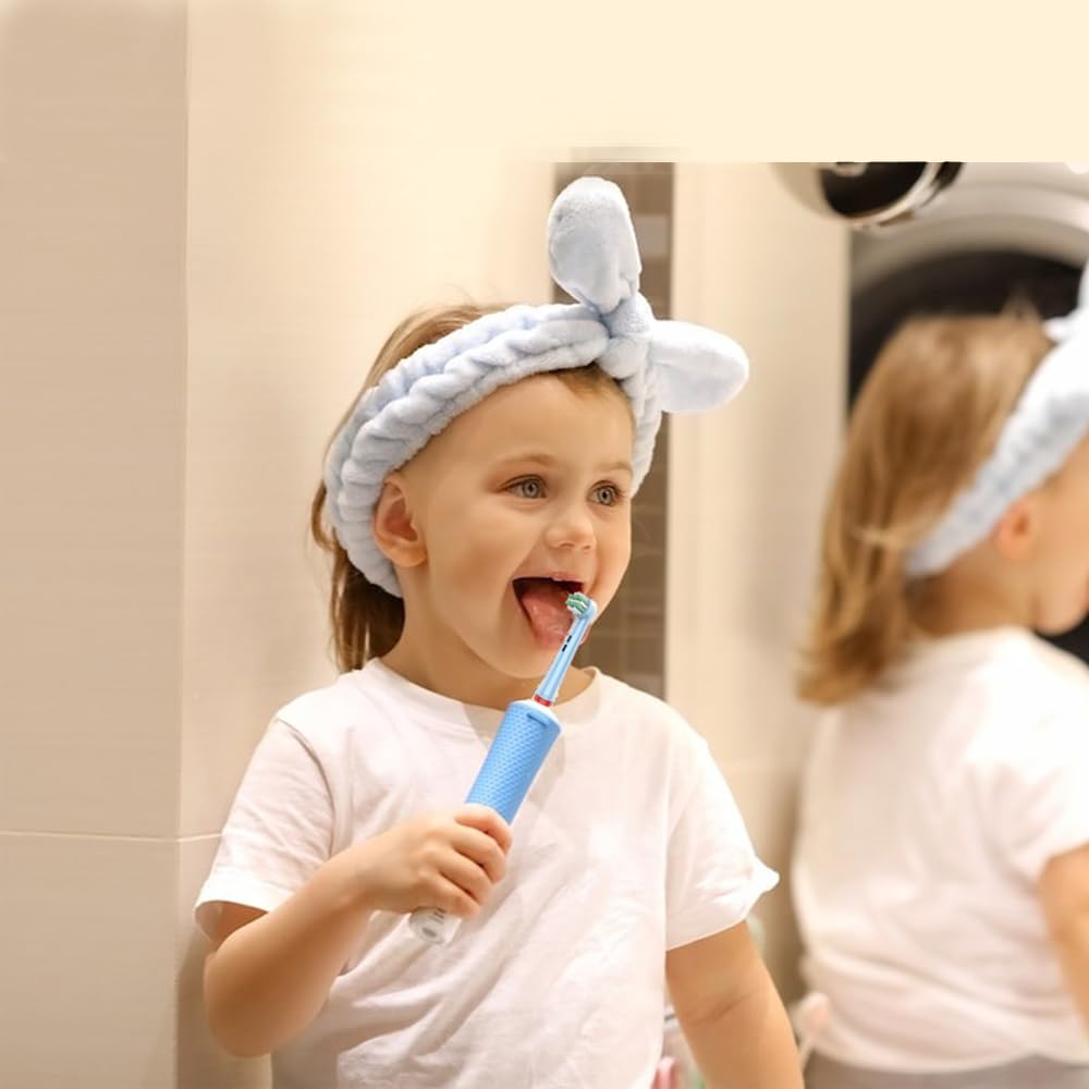 Kids Replacement Toothbrush Heads - Extra Soft for Gentle Care | Compatible with Braun Oral-B | 8 Count, Ages 3-12