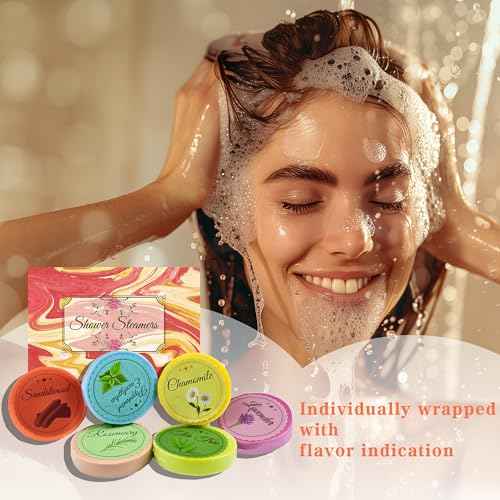 Stocking Stuffers for Women - Shower Steamers Aromatherapy | White Elephant Gifts for Adults - Christmas Gifts for Women Men Teens Wife - Birthday Gift for Mom Girls | Self Care Relaxation Essential