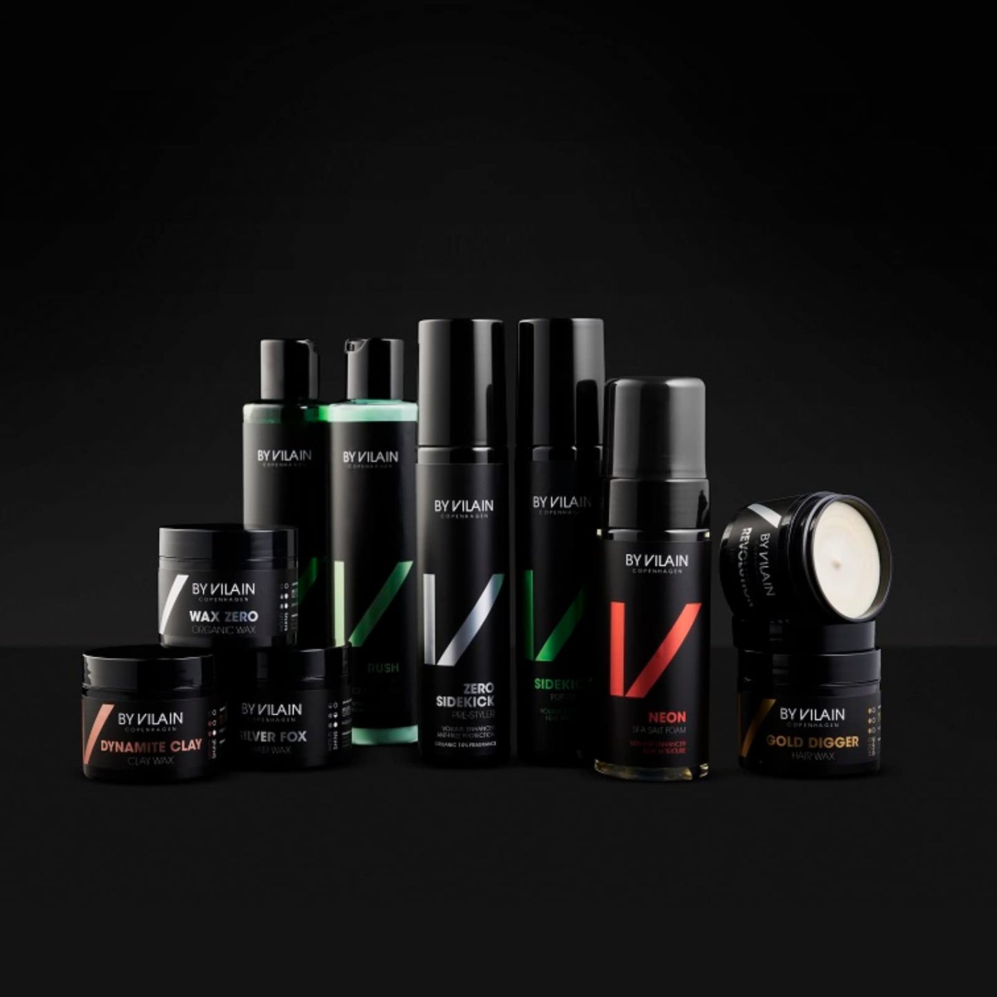 By Vilain Sidekick Pre Styling Hair Spray - Professional Hair Grooming Volume Enhancing Primer Heat Protectant, Lifts & Texturizes for Instantly Thicker, Fuller Looking Hair 155ml