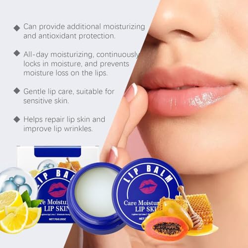 Moisturizing Lip Balm ? Hydrating Lip Care with Beeswax & Niacinamide, Smooth and Nourishing Daily Lip Treatment, 3.5g