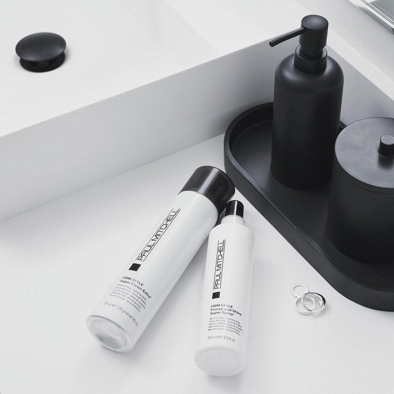 Paul Mitchell Freeze and Shine Hairspray - Maximum Hold & Shiny Finish for Coarse Hair