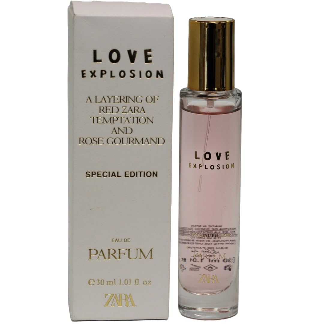 Zara Love Explosion Special Edition Perfume for Women EDP Eau De Parfum 30 ML (1.0 FL. OZ)