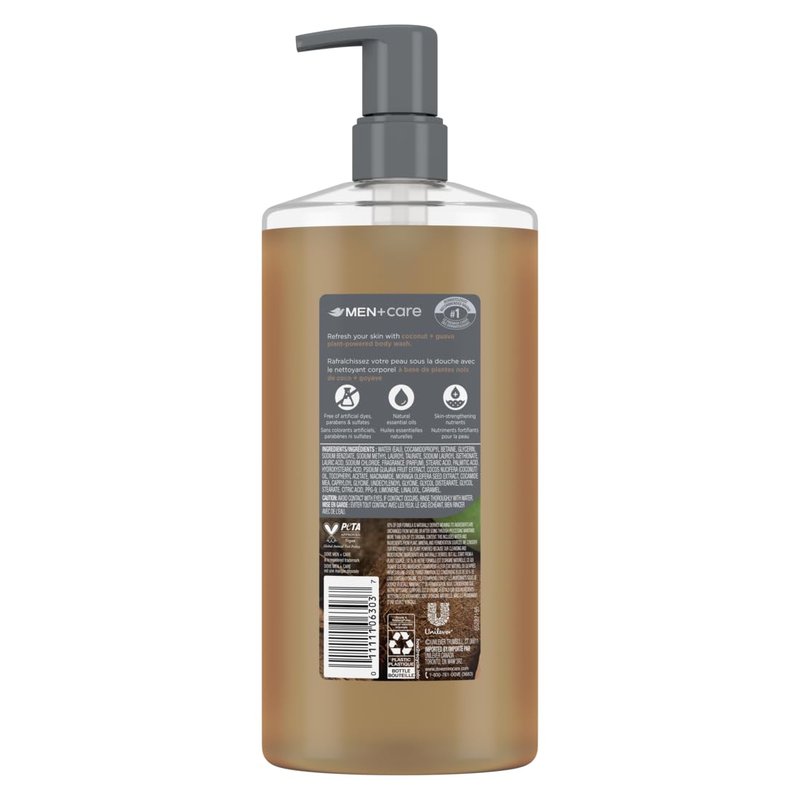 Dove Men Coconut + Guava Moisturizing Body Wash - Sulfate & Paraben Free | 26oz