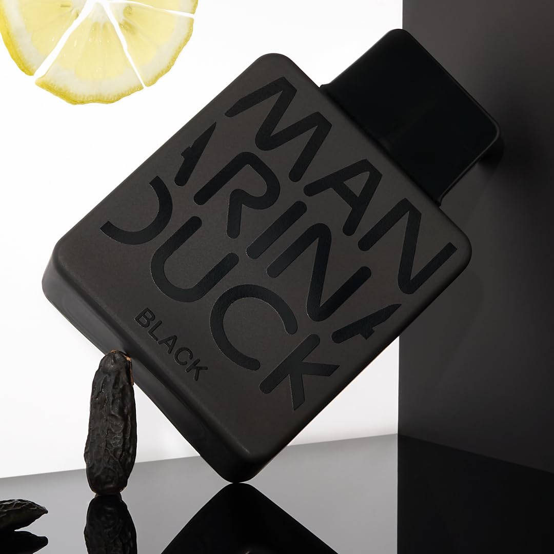 Mandarina Duck Black Eau De Toilette Spray for Men, 3.4 Ounce