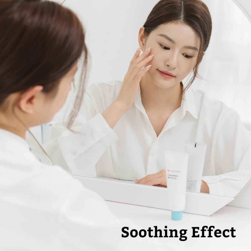 LEADERS Cosmetics Calming Biotics Cream Mask - 80ml, 2.70 Fl Oz Gel Type Revitalize Strengthen Skin Barrier Hydrating for Sensitive Skin