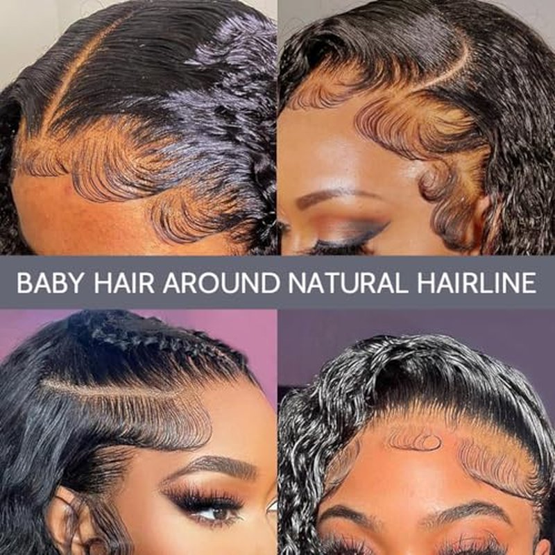 Deep Wave Wigs 13x4 Lace Front Wig Human Hair Deep Wave Lace Front Wigs Brazilian Curly Human Hair Pre Plucked Wig 200 Density