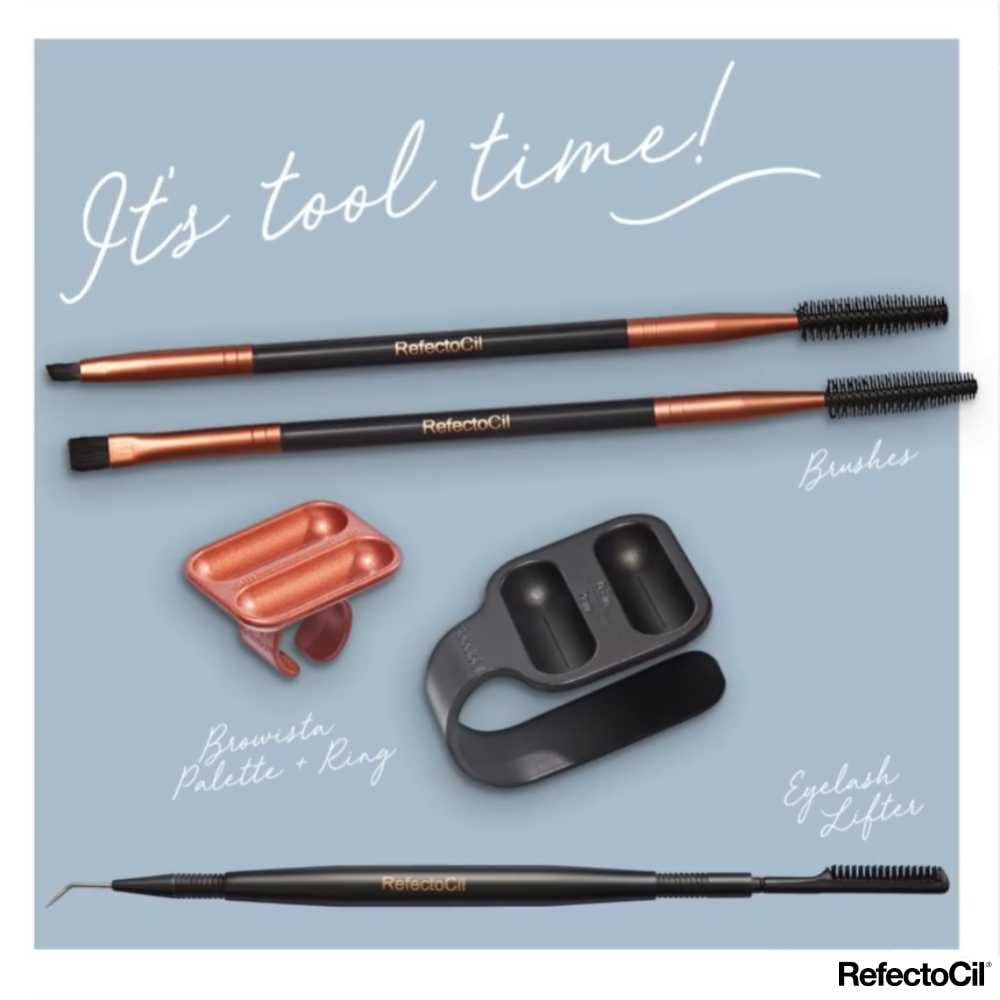 RefectoCil Browista Palette and Ring Set (30g)