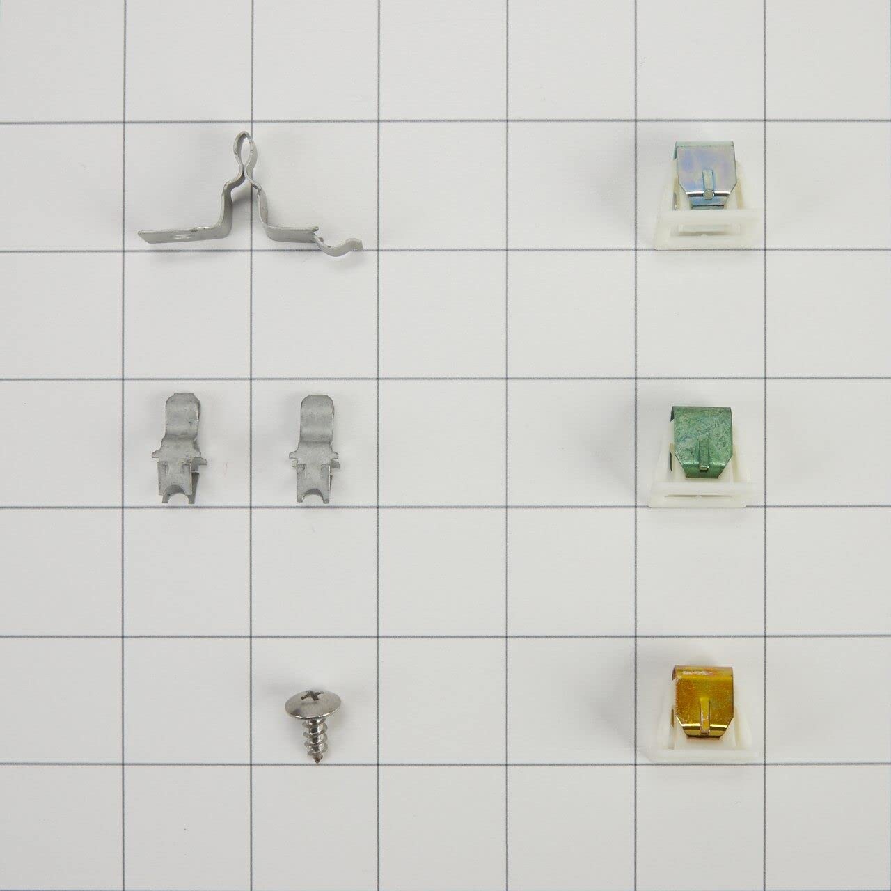 Whirlpool 279570 Dryer Door Latch Kit, White