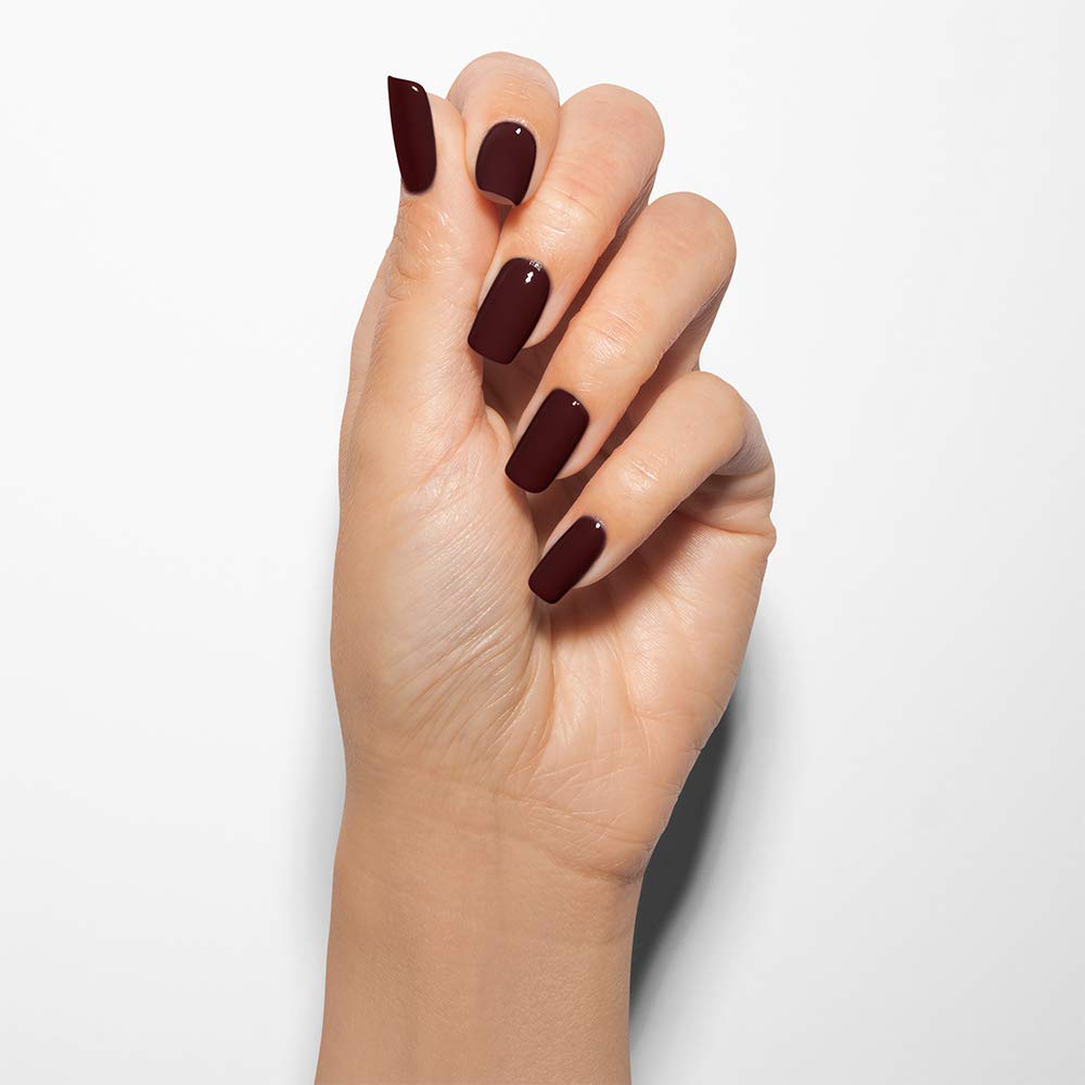 Morgan Taylor Dark Red Nail Polish Lacquer: Black Cherry Berry, 0.5 oz