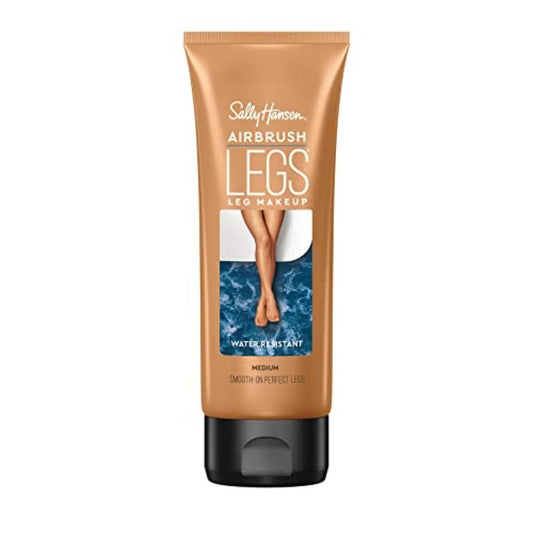 Sally Hansen Airbrush Legs®, Leg Makeup, Medium, Easy Application, Flawless Looking Legs, Water Resistant, Transfer Proof Lotion