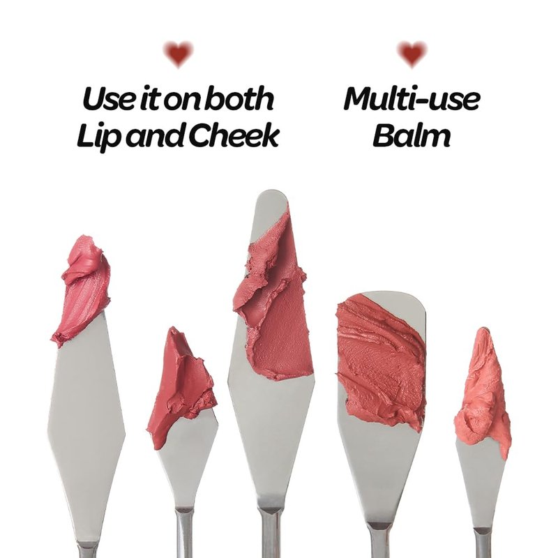 I'M MEME Lip and Cheek Tint - PepBalm 004 Corner | Wtih Shea Butter, Gift, Liquid Blush, Travel-Friendly, Highly Pigmented, Non-Drying, Sheer Balm Gross Tint Contour, 0.52 Oz