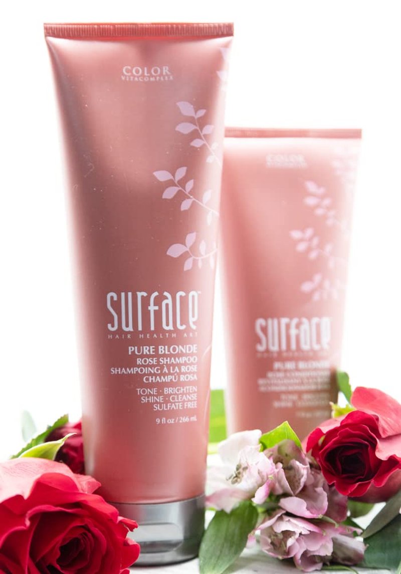 Pure Blonde Rose Shampoo - Sulfate-Free & Paraben-Free Cleansing, Shine & Tone | 9oz