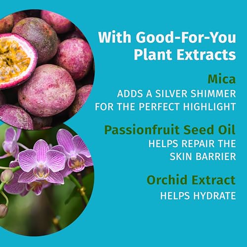 Hempz NEW Mini Star Dust Body Lotion, Iridescent Glow Shimmer, Passionfruit and Wild Orchid, Hydrating and Nourishing Moisturizer, 2.25 fl.oz.