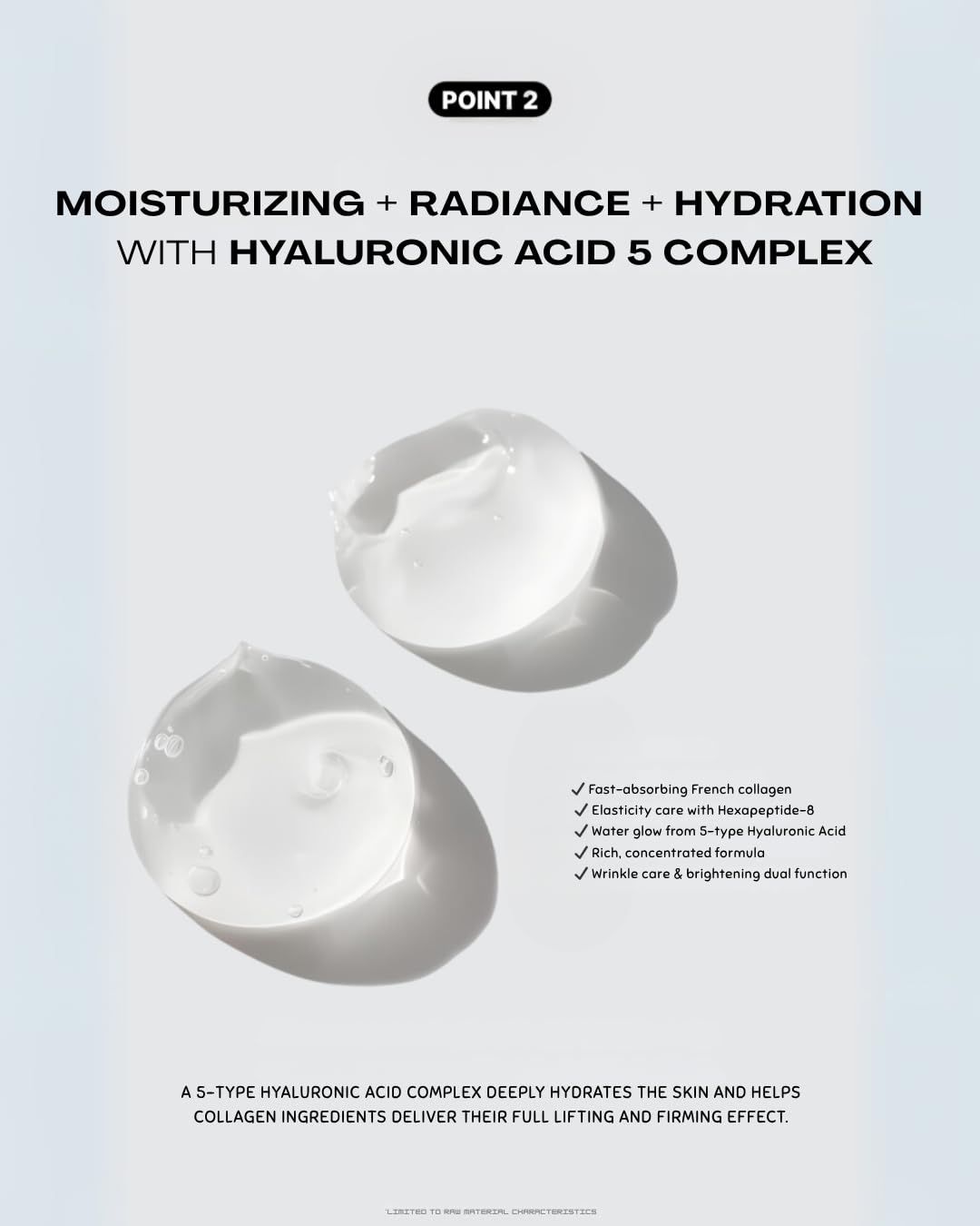 In Your Heart Collagen Lifting Ampoule 1.69 fl oz Anti-Aging Serum with French Hydrolyzed Collagen, Acetyl Hexapeptide-8, Adenosine, and Hyaluronic Acid for Skin Firming and Deep Hydration
