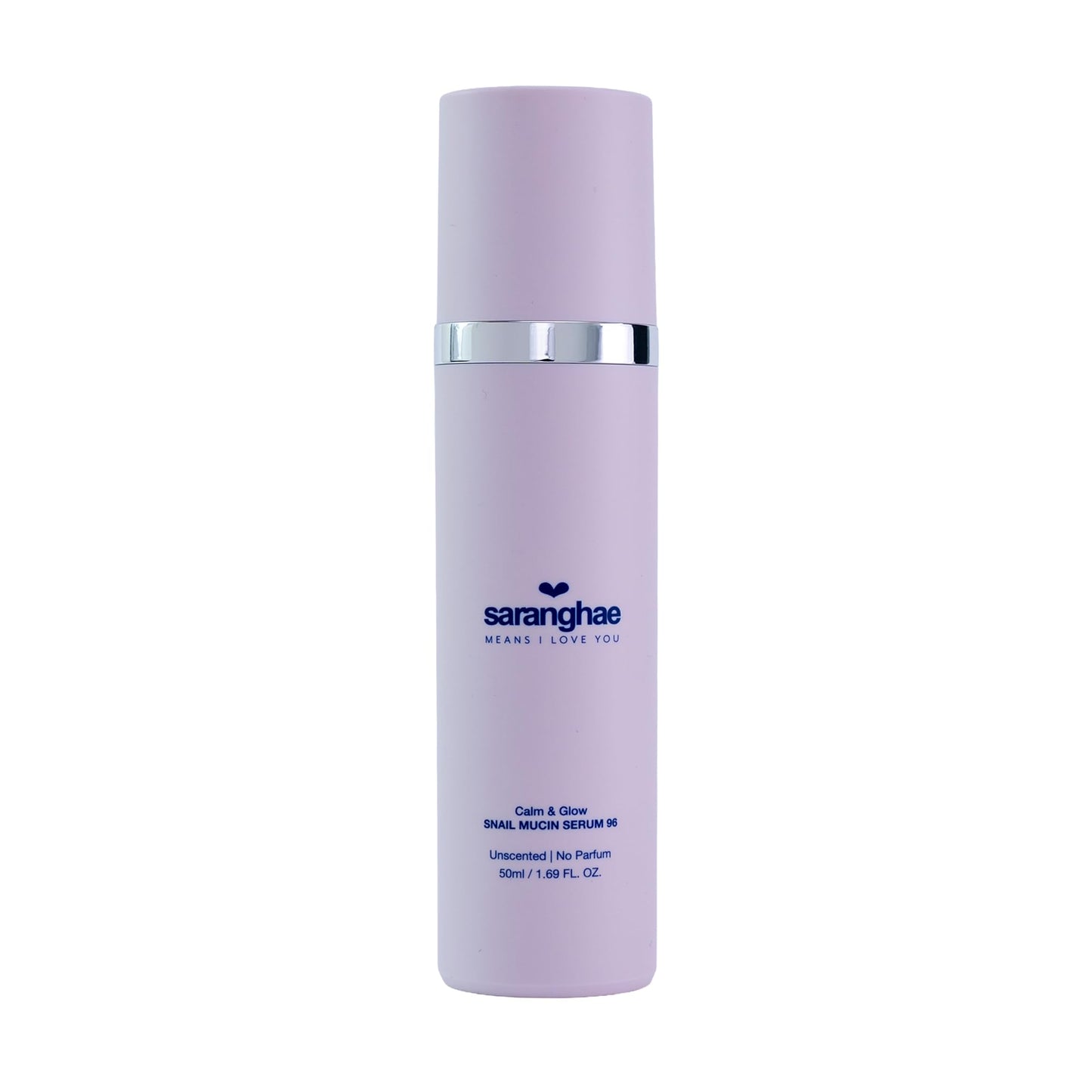 Love Saranghae Calm & Glow Snail Mucin Serum 96 – Hydrating Facial Essence with Korean Skincare Formula for Smooth, Dewy Skin – Lightweight, Non-Sticky Texture for Daily Use