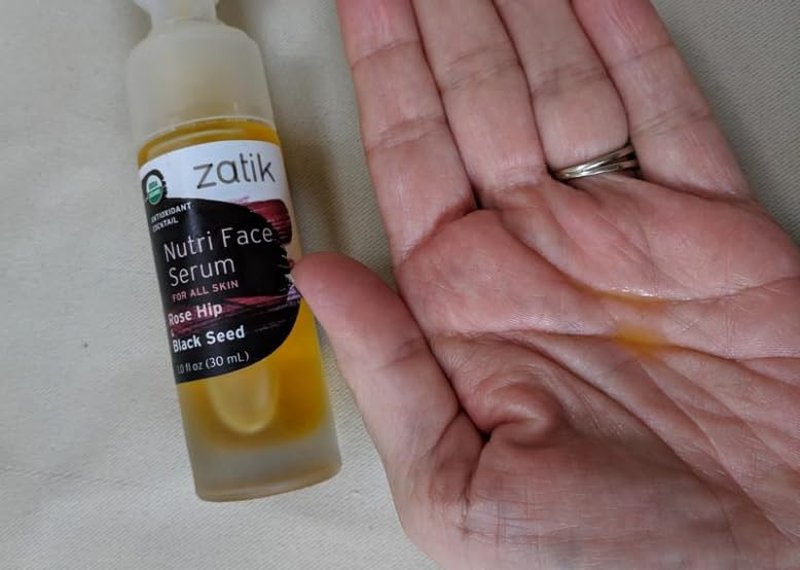 Zatik Naturals - Organic Nutri Face Serum with Rose Hip & Black Seed | 1.0 fl oz (30ml)