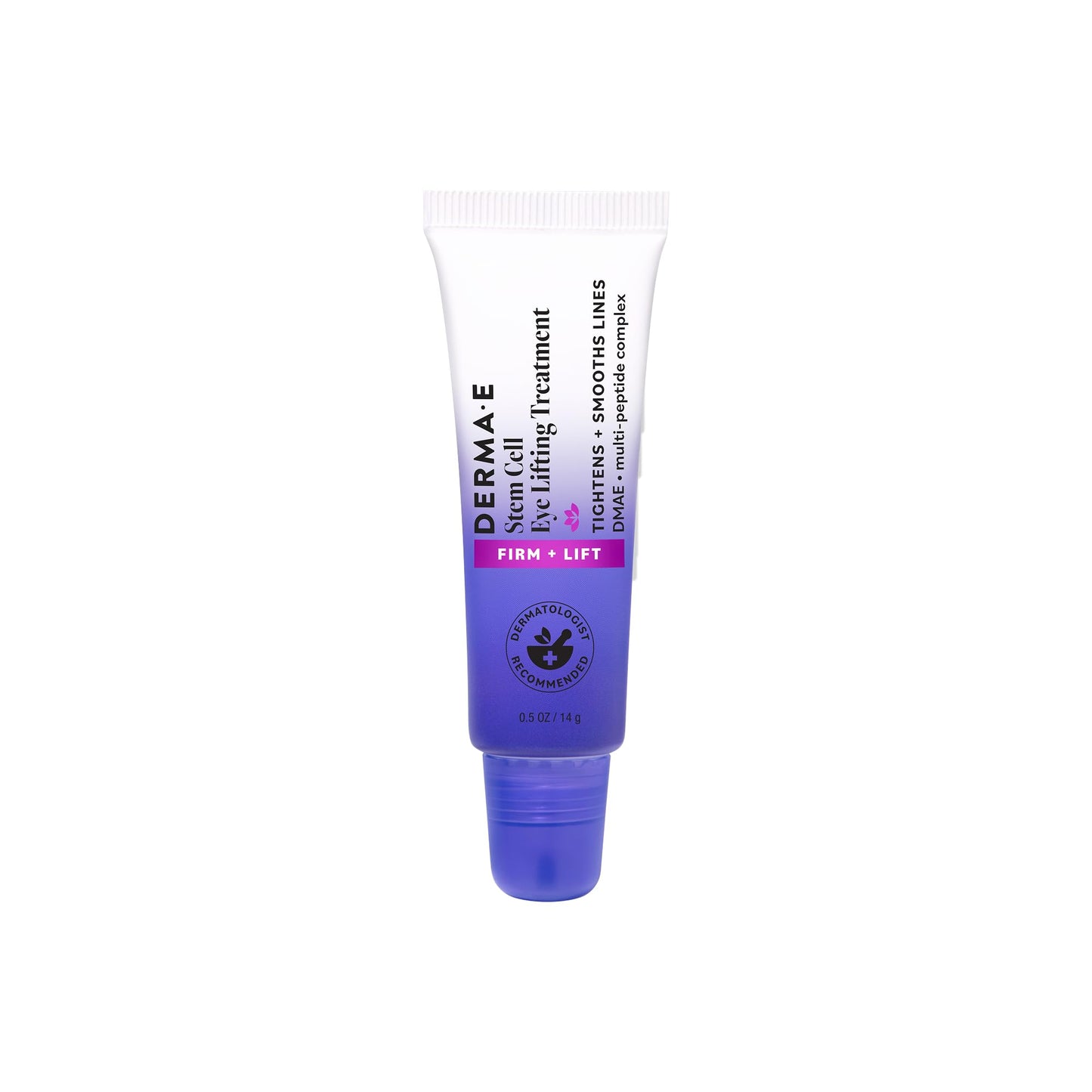 Derma E Stem Cell Lifting Eye Treatment – Multi Action Firming and Tightening Under Eye and Upper Eyelid Cream - Hydrating and Revitalizing Moisturizer, 0.5oz
