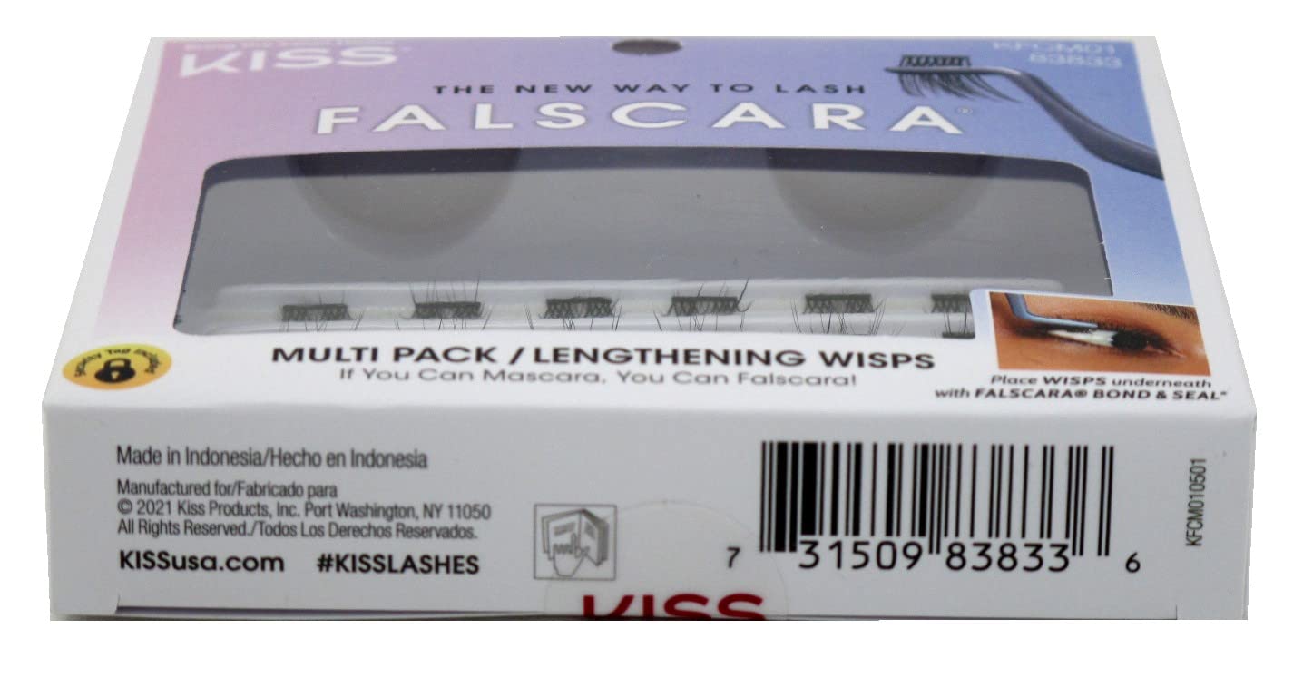 Kiss Falscara Lengthening Wisps Multi-Pack (Pack of 2)
