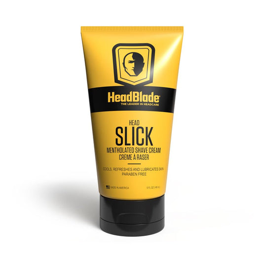 HeadBlade HeadSlick Men's Head & Skull Shaving Cream | No more Nick, Cuts, or Razor Burns | 5 oz (3 Pack)