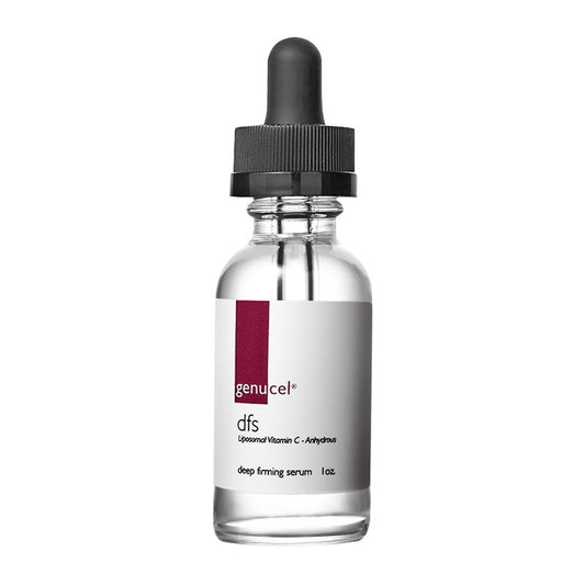 Genucel Vitamin C Brightening & Firming Serum – Antioxidant Face Treatment for Radiant, Smooth Skin, 1 fl oz