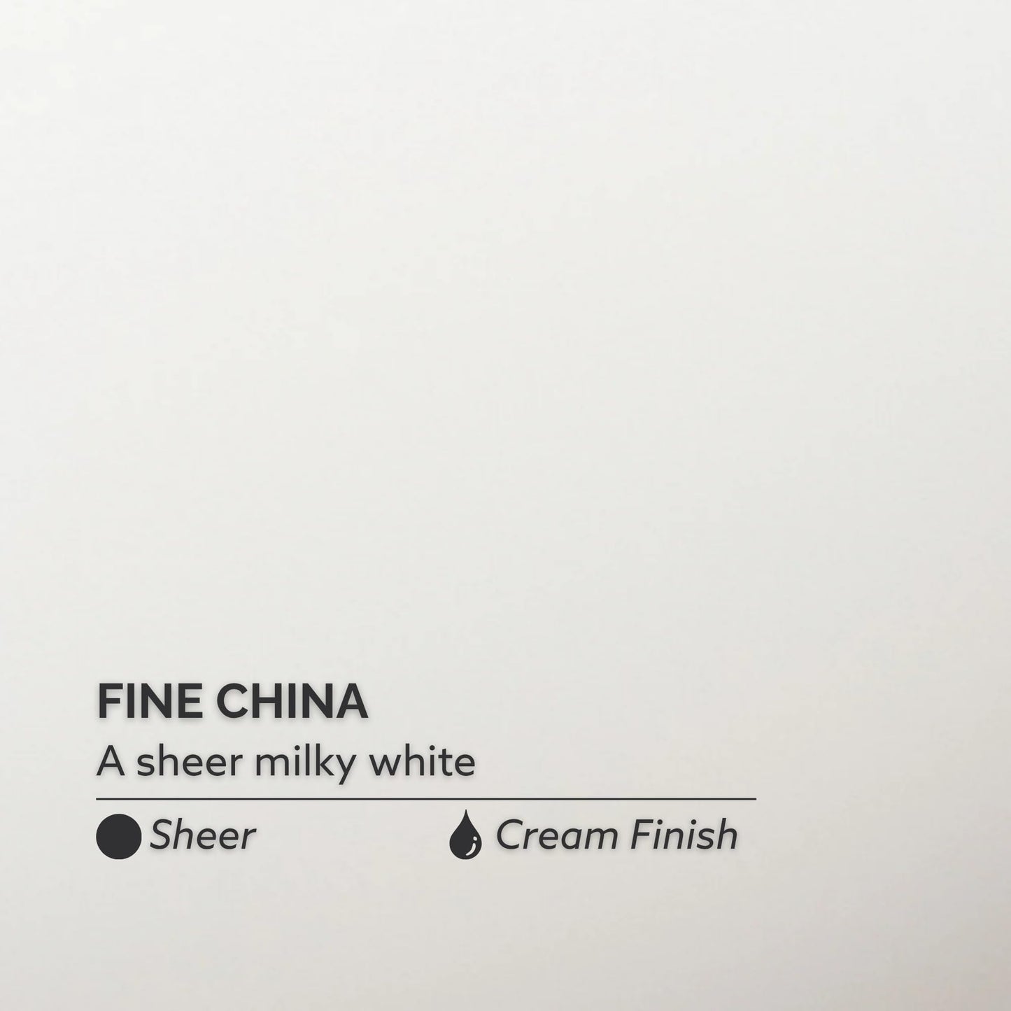 Dazzle Dry Nail Lacquer (Step 3) - Fine China - A sheer milky white. Simple and clean. (0.5 fl oz)