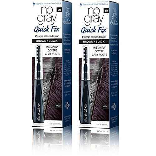 No Gray Quick Fix Instant Touch-Up for Gray Roots (Set of 2, Dark Brown)