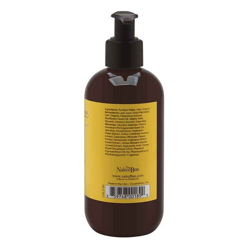 The Naked Bee Nourishing Body Lotion for All Skin Types (8 oz) Moisture Replenishing Lotion for Dry Skin with Pomegranate & Honey