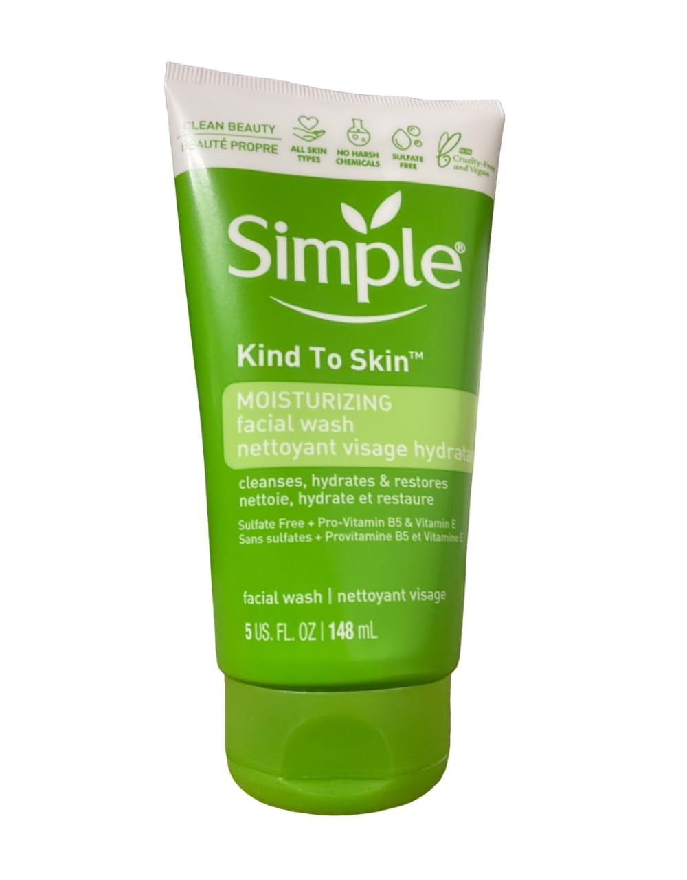 Simple Kind to Skin Moisturising Facial Wash (150ml)