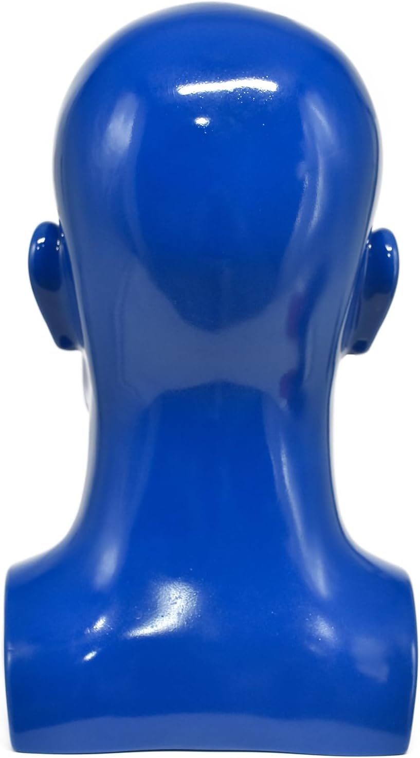 Professional Male Mannequin Head for Displaying Wigs, Hats, Sunglasses & Jewelry | Versatile Display Stand