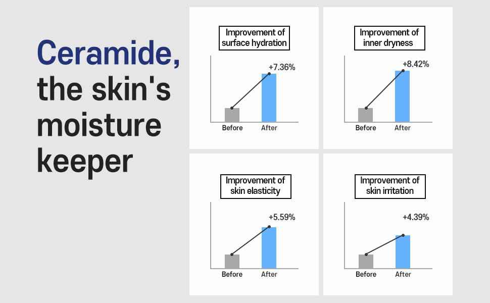 CARE:NEL Ceramide Vita B5 Double Barrier Cream 1.7 fl.oz - Pantothenic Acid, Vitamin Intensive Moisturizing for Face, Facial Moisturizer