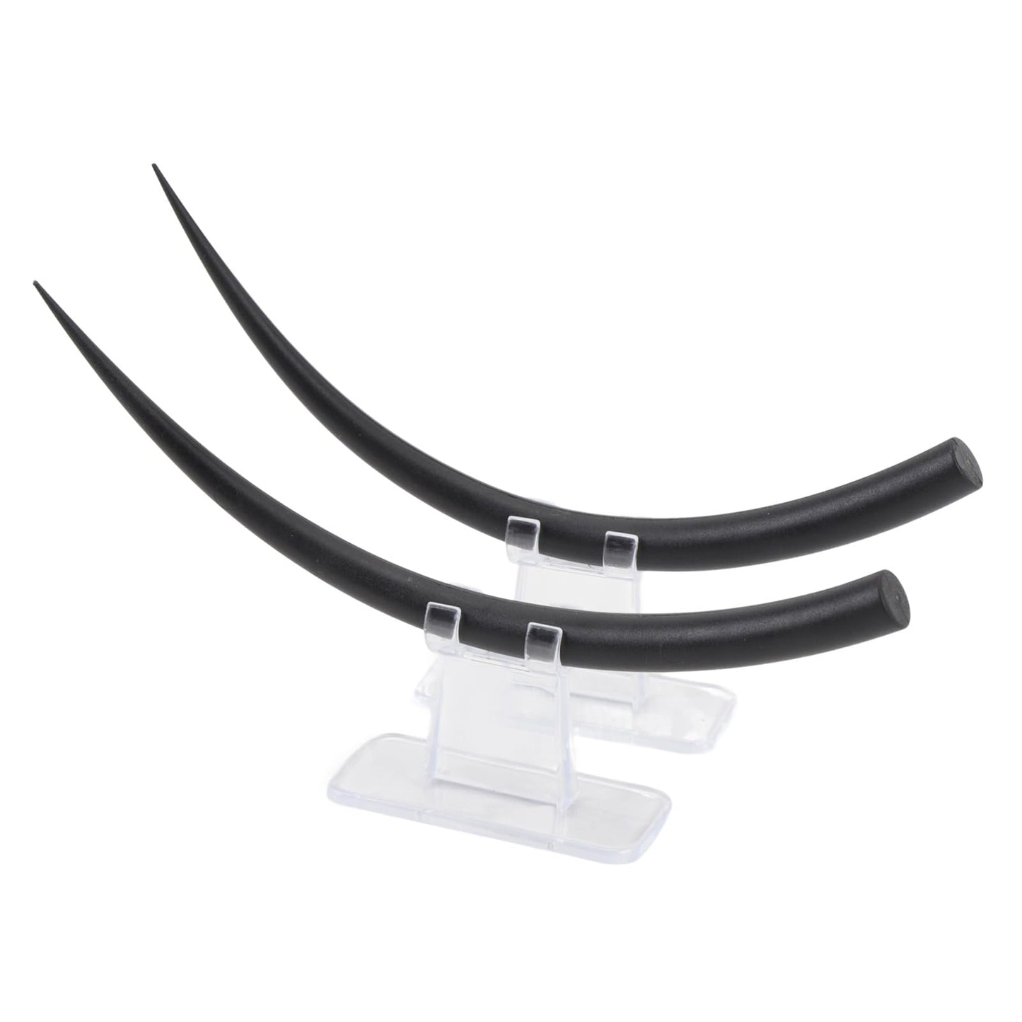 Large Eyelash Teaching Display Model B C Eyelash Training Tool with Base for Beauty Lash Schools