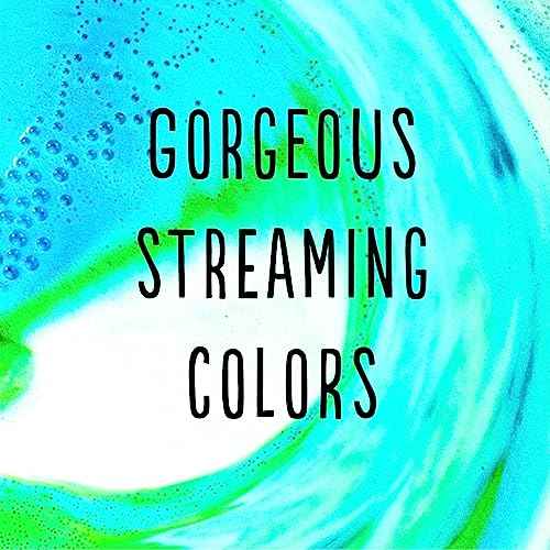 Hallu Mermaid Large Bath Bomb, Citrus Peony and Amber Scent, 140 g, Pack of 8