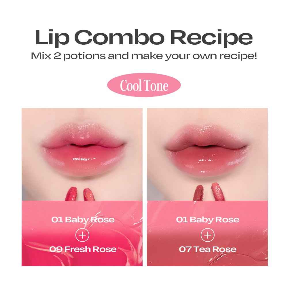 alternativestereo Lip Potion Balmy Rose | Creamy, Hydrating, Rosy Lip Tint with a Subtle Glow | 0.3 Oz (No.3 Soft Mauve)