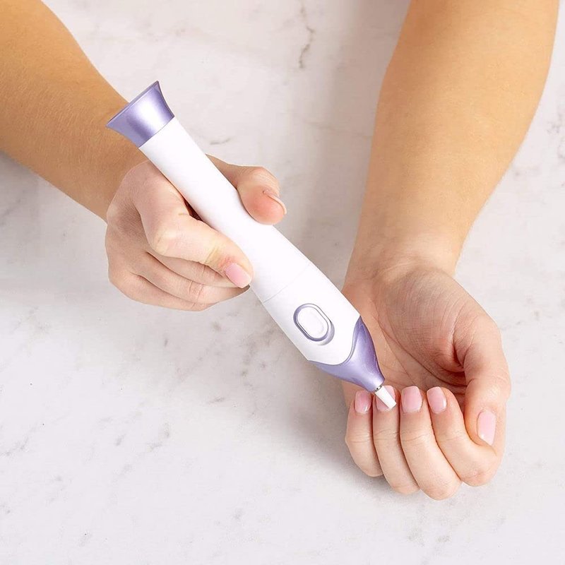 Plum Beauty Total Nail Care System, Complete Nail Care, Shaping, Pecision Shaper, Cuticle Pusher, Buffing & Emery Tools, Manicure & Pedicure KitF