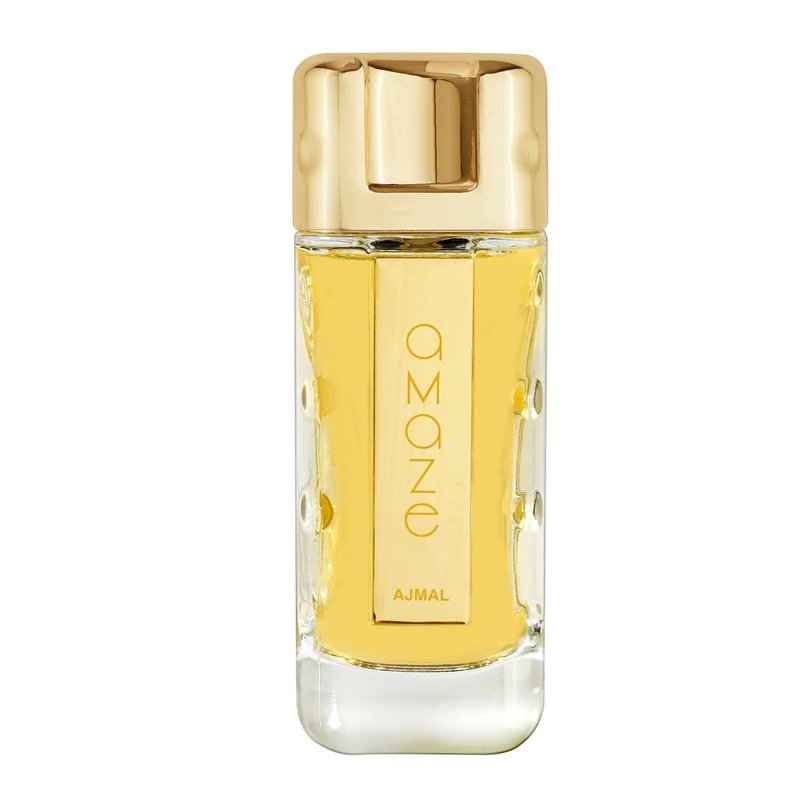 Ajmal Amaze Eau de Parfum 2.5 fl oz (75 ml) for Women | Long-Lasting Woody-Leathery Oriental Perfume | Luxury Fragrance Crafted in Dubai