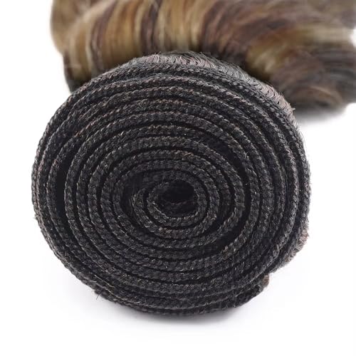 28 30 32 inch 4/27 Human Hair Bundles Ombre Brown Bundle #4 Body Wave Bundles LadrXadr Highlight Human Hair Bundle