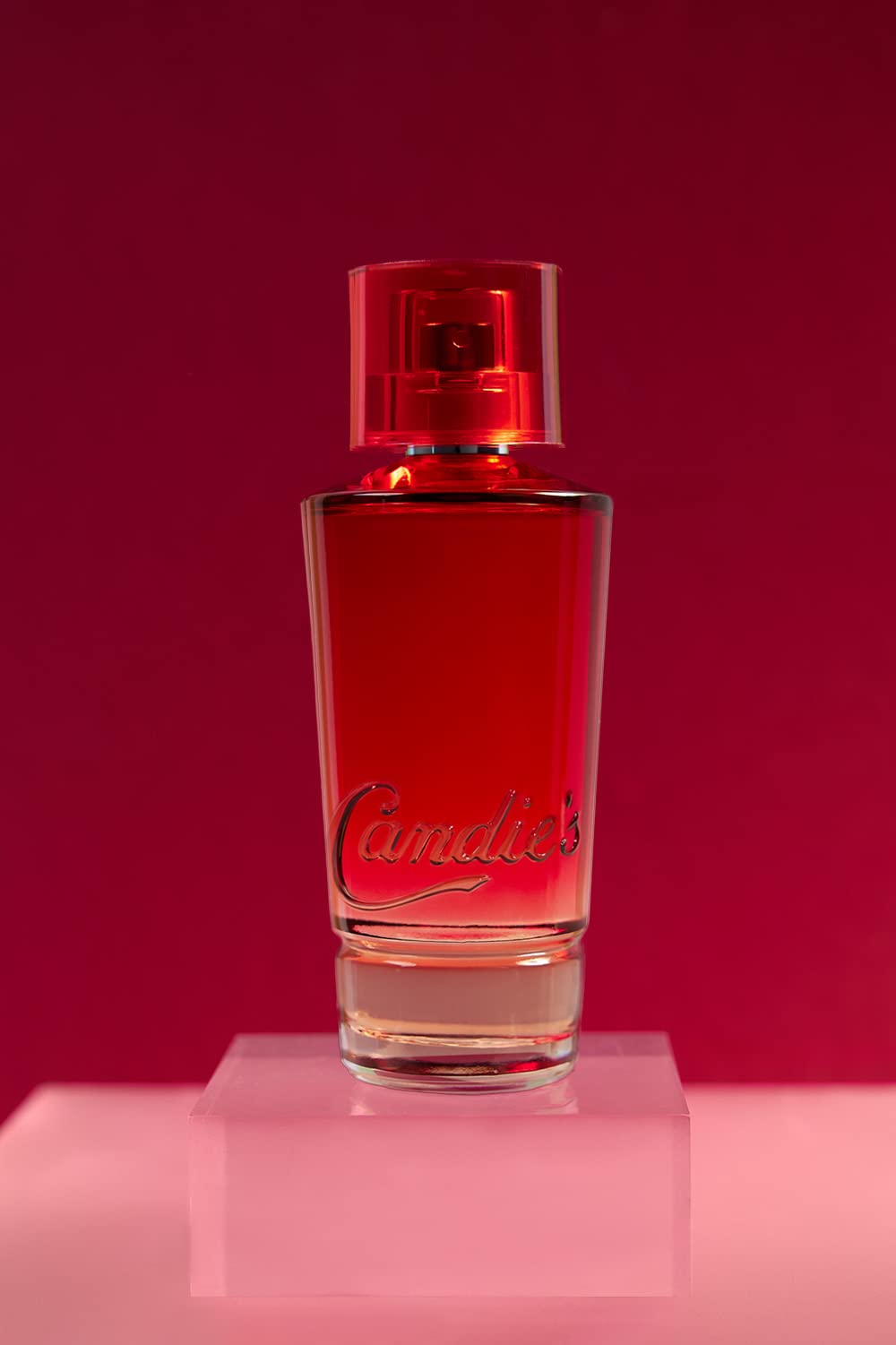 CANDIE'S Red For Him Eau de Toilette - Long-Lasting Cologne for Men, Sweet Masculine Scent, Strong Body Spray, Ideal for Daily Wear, Lasts All Day, Affordable Fragrance, Refreshing and Bold, 3.4 fl Oz