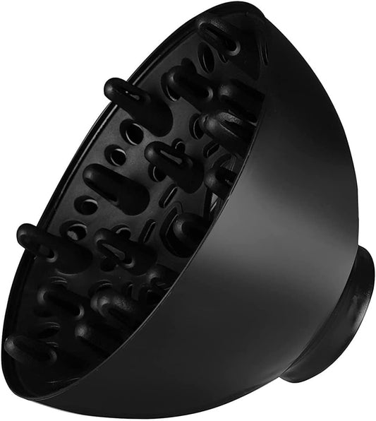 Universal Hair Dryer Diffuser Attachment for Curly Hair,Black Adaptable for Blow Dryers Diffuser Hair Universal for Curly Hair Care Dryer Diffusers Dryers and Styling Tools Appliances Accessories