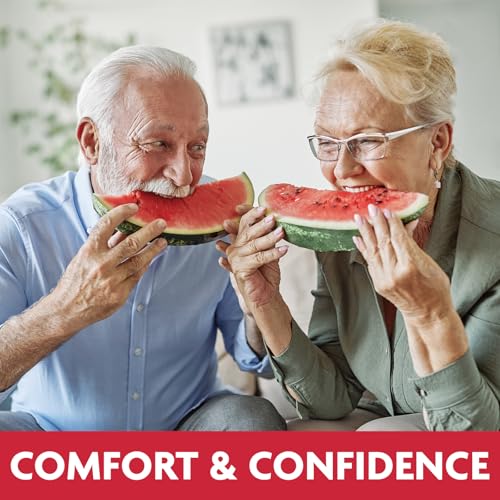 Sea Bond Secure Denture Adhesive Seals, Fresh Mint Uppers, Zinc-Free, All-Day-Hold, Mess-Free, 30 Count (Pack of 1)