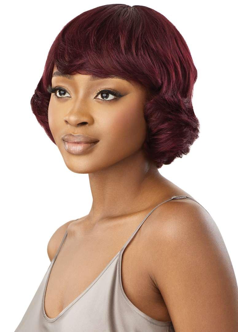 Outre Duby Wig - Human Hair - Aysel (OFF BLACK 1B)
