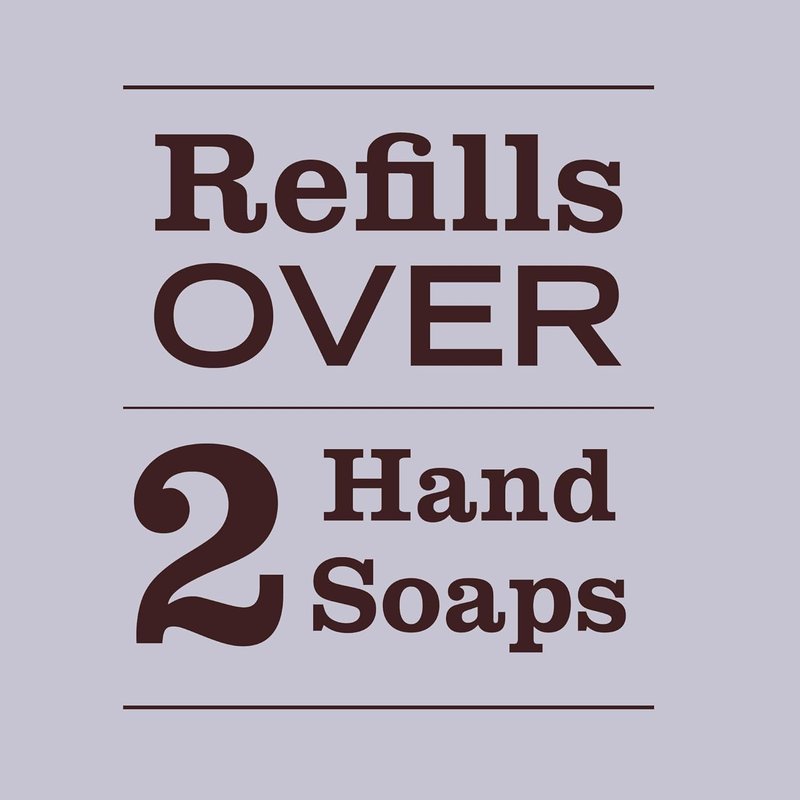 Mrs. MEYER'S CLEAN DAY Liquid Hand Soap Refill Lemon Verbena 33 Fl Oz (Pack of 4)