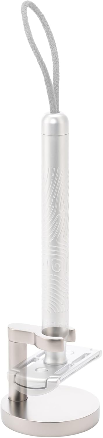 MÜHLE Classic Safety Razor Holder - Matt Chrome Shaving Stand | Fits ROCCA & COMPANION Razors