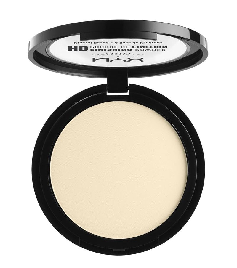 NYX PROFESSIONAL MAKEUP HD Finishing Powder, Pressed Setting Powder - Banana