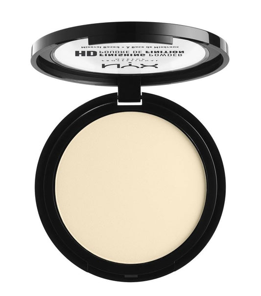 NYX PROFESSIONAL MAKEUP HD Finishing Powder, Pressed Setting Powder - Banana