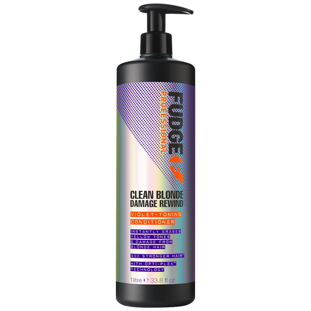 Conditioner by Fudge Clean Blonde Damage Rewind Violet-Toning Conditioner 1000ml