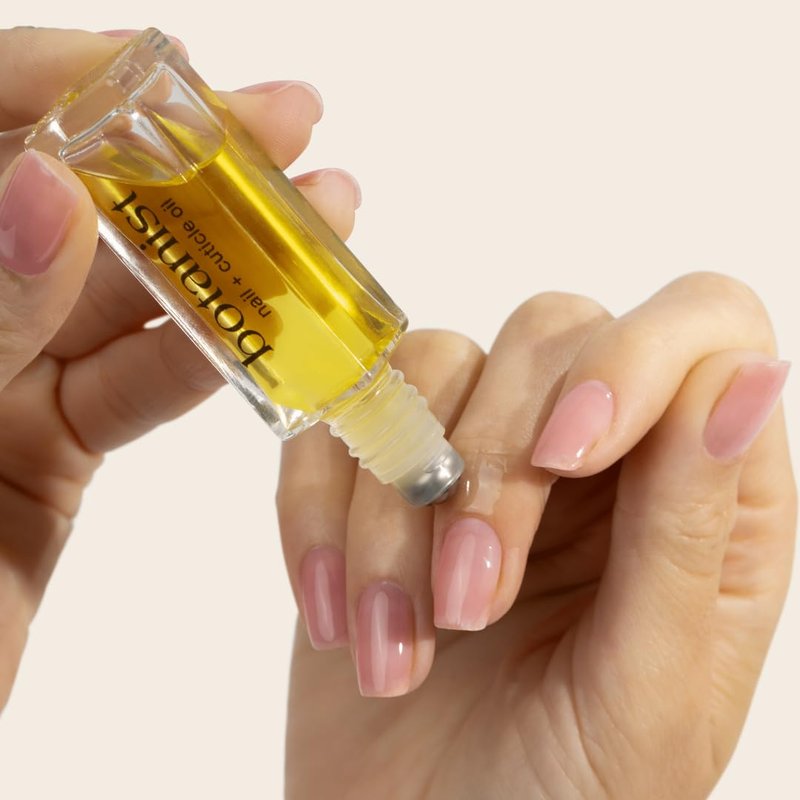 Botanist Nail Rescue Kit | Nail Strengthening Polish + Growth Serum | Grow and Strengthen Nails Damaged from Acrylics, Dip, and Gel Manicures | Non-Toxic, 84% Plant Based, 21-Free & Vegan (Nude)