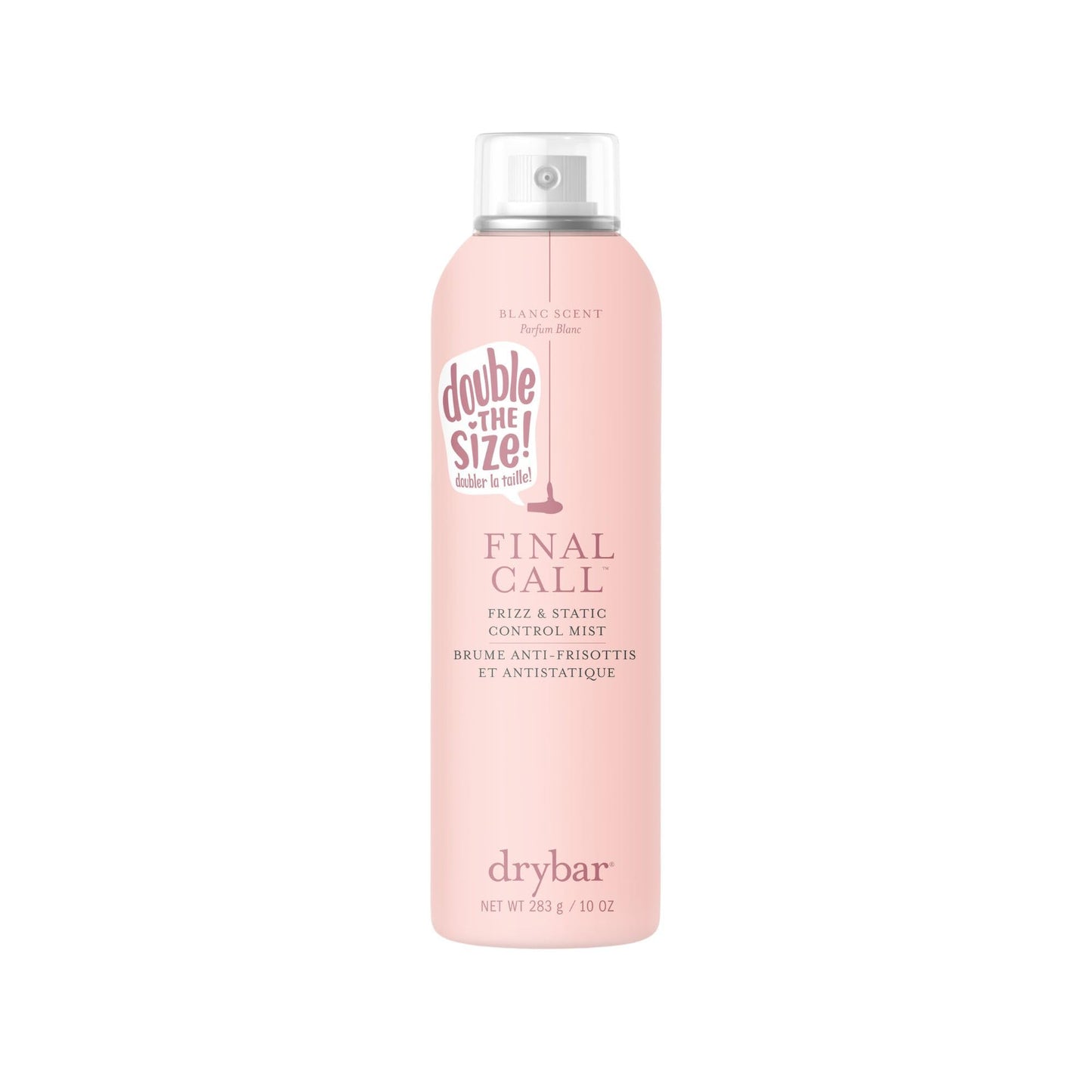 Drybar Final Call Frizz & Static Control Mist, Blanc Scent, Jumbo 10 oz