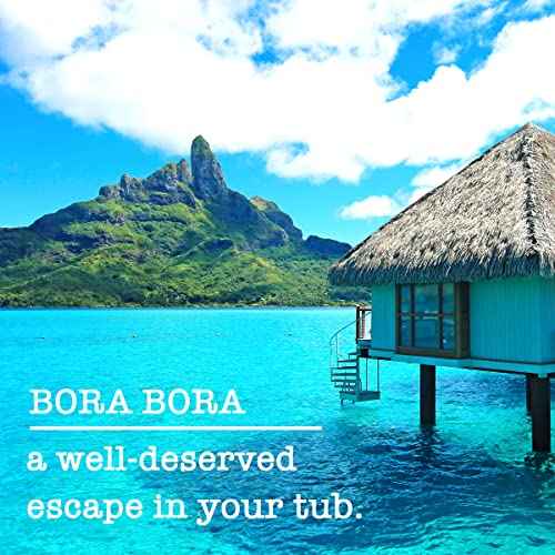 Hallu Bora Bora Geode Bath Bomb, Pack of 6.